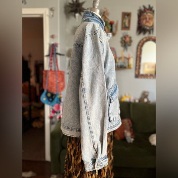 Ci sono denim Vintage wash jacket - Picture 3 of 7